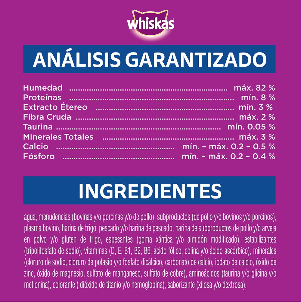 Whiskas Sobrecito Para Gatos Sardina en Salsa - 3