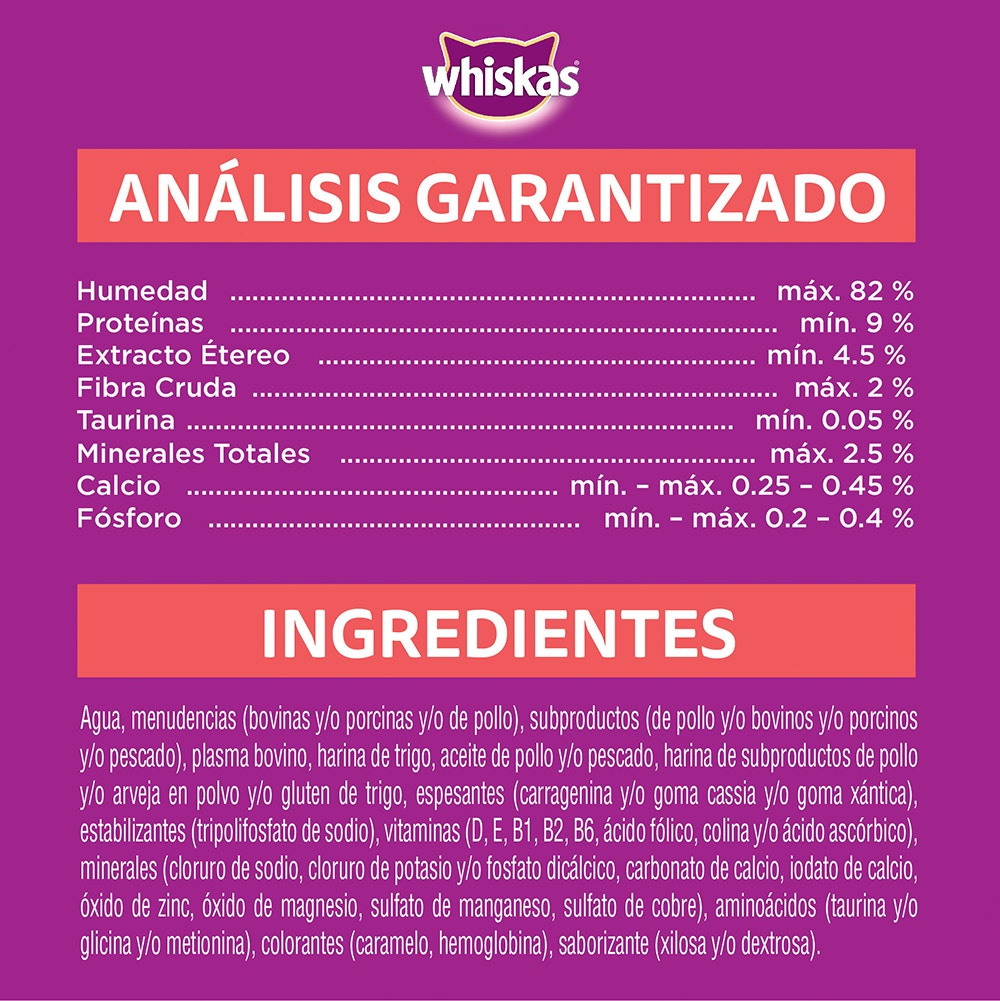 Whiskas Sobrecito Para Gatitos Carne en Soufflé - 3