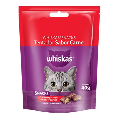 Whiskas Snacks Tentador Sabor Carne